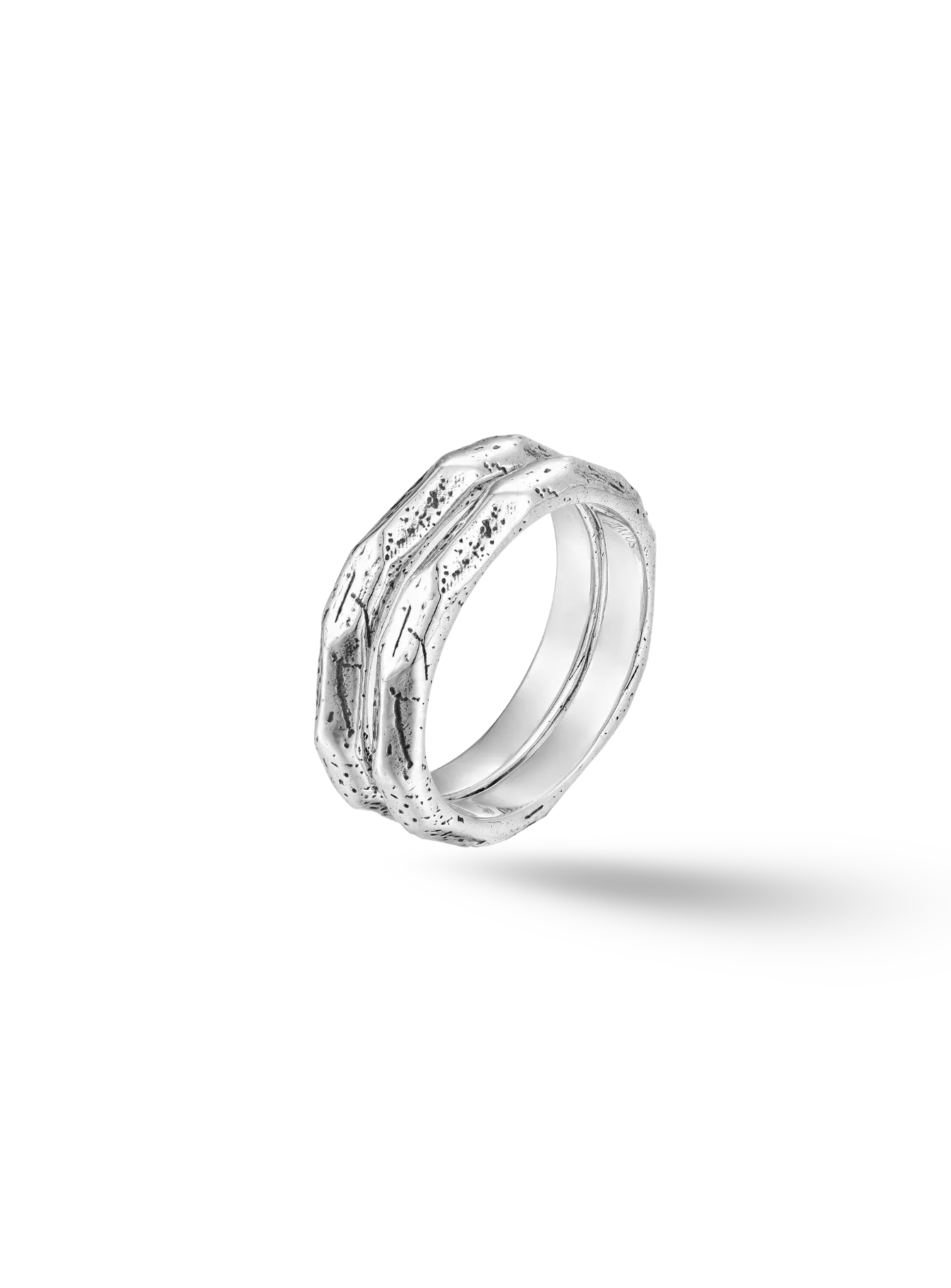 UNEARTH STACKER RING SET (SILVER)