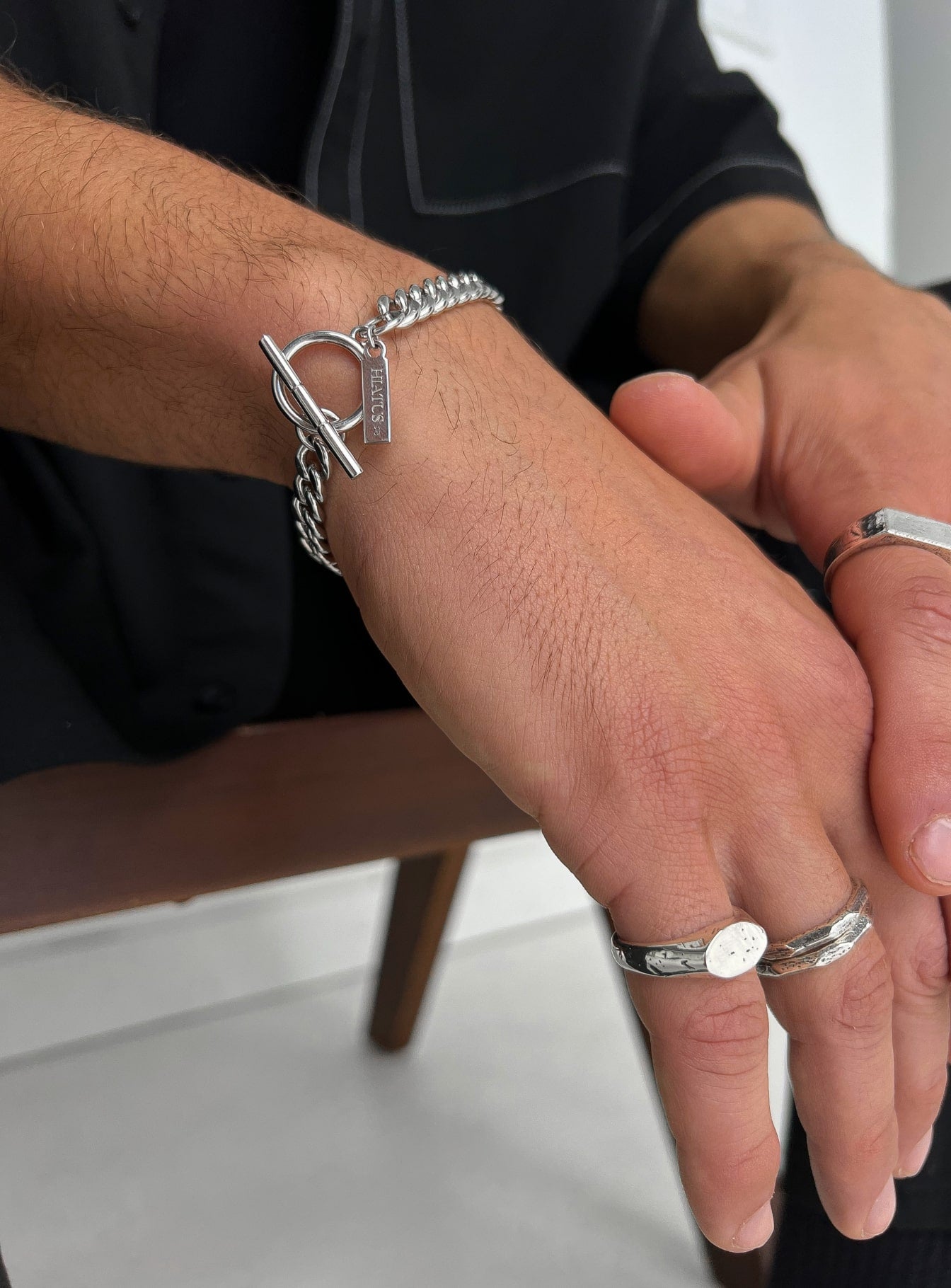 CUBAN LINK BRACELET (SILVER)