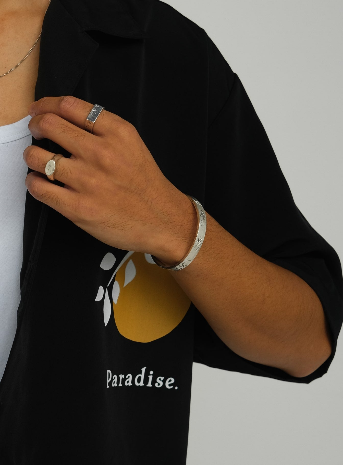 UNEARTH CUFF (SILVER)