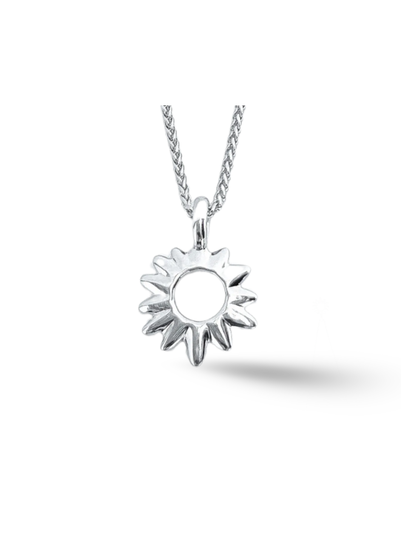 SUN WORSHIPPER PENDANT (SILVER)