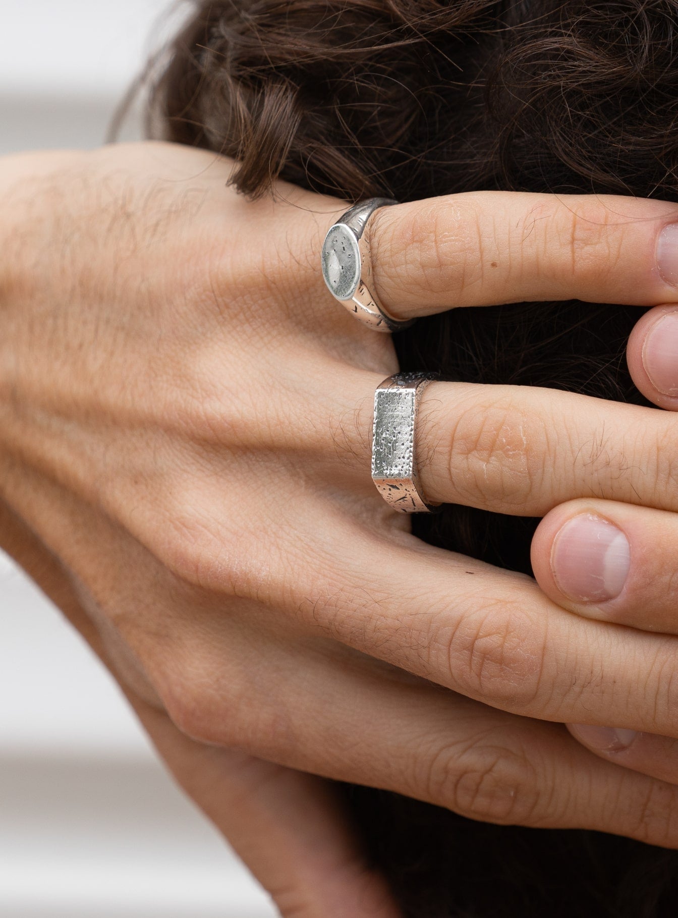 UNEARTH RING (SILVER)